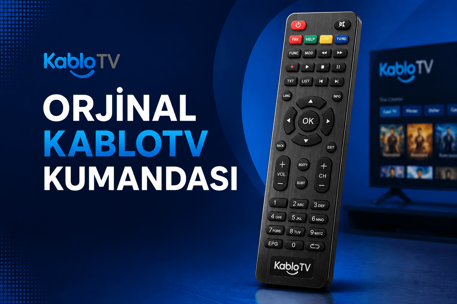 Orijinal KabloTV Kumandası